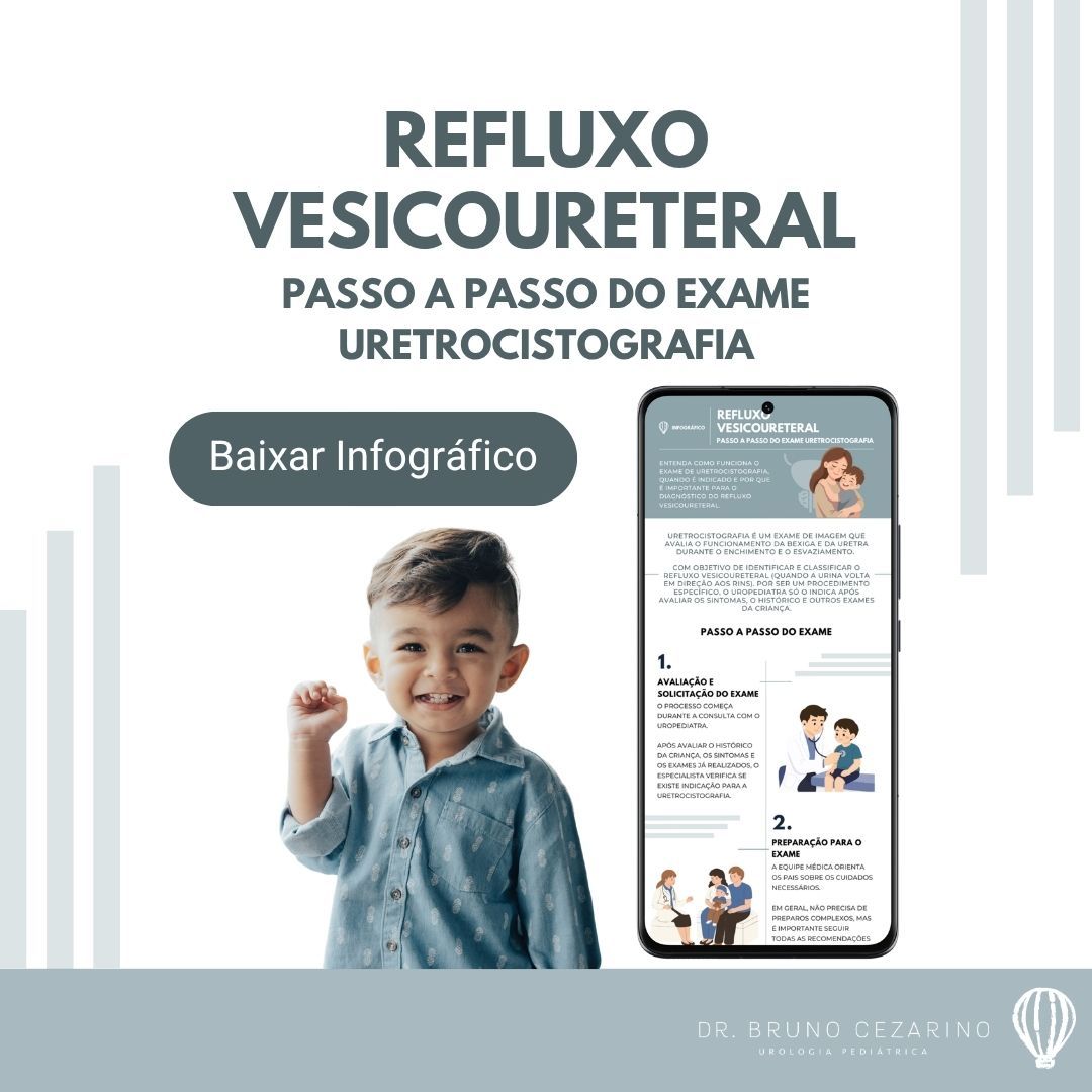 Refluxo vesicoureteral uretrocistografia